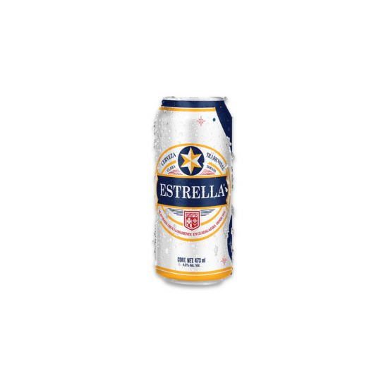 Cerveza Estrella Lata 473ml