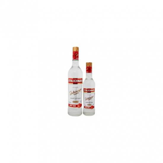 Vodka Stolichnaya 750ml + Stolichnaya 375ml