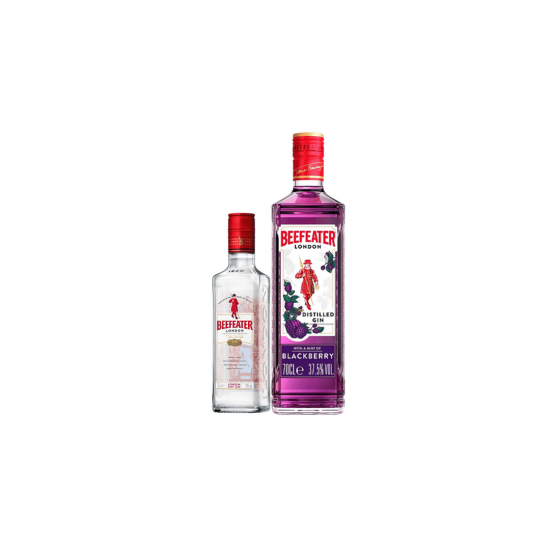 Ginebra Beefeater Black Berry 700ml + Beefeater Dry Gin 350ml