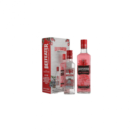 Ginebra Befeeater Pink 700ml + Beefeater London Dry 350ml