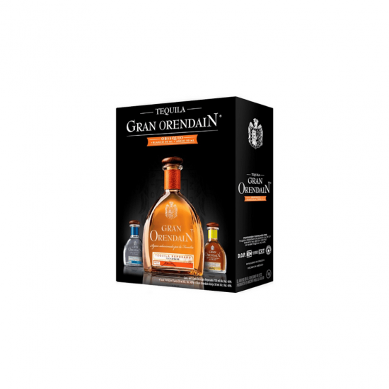 Kit Tequila Orendain Reposado 750ml + Orendain Blanco 50ml + Orendain Añejo 50ml